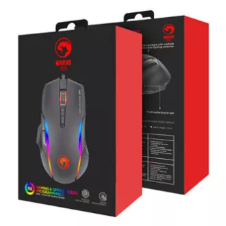 Marvo G945 Žični miš, crni, 10000 DPI