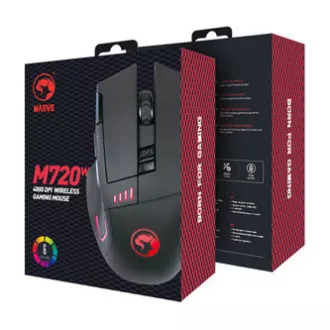 Bežični miš, Marvo M720W, crni, optika, 4800DPI, RASPRODAJA Bežični miš, Marvo M720W, crni, optika, 4800DPI, RASPRODAJA