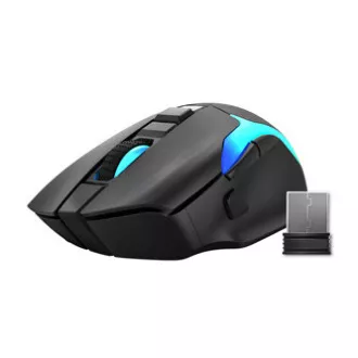 Marvo M729W PRO bežični miš, crni, 8000 DPI