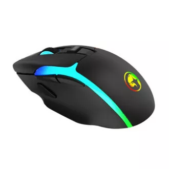 Marvo M729W PRO bežični miš, crni, 8000 DPI