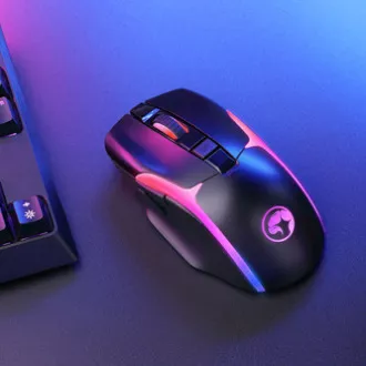 Marvo M729W PRO bežični miš, crni, 8000 DPI