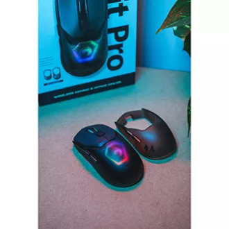 Bežični miš, Marvo Fit Pro G1, sivi, optika, 19000DPI