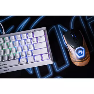 Bežični miš, Marvo Fit Pro G1, sivi, optika, 19000DPI