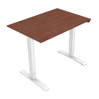Radni stol s električno podesivom visinom 75x120cm, bijeli, ergo Radni stol s električno podesivom visinom 75x120cm, bijeli, ergo