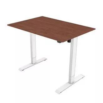 Radni stol s električno podesivom visinom 75x120cm, bijeli, ergo Radni stol s električno podesivom visinom 75x120cm, bijeli, ergo