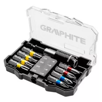 Set bitova, 56H614, 8 bitova + magnetski bit 1/4", rezolucija boja bitova, grafit
