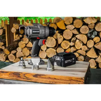 Toplinski pištolj ENERGY+ 270W, grafit 58G082, maksimalna temperatura 550c, crna