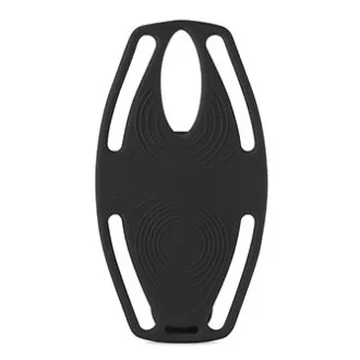 Držač za mobitel Bone Bike Tie 3, za bicikl, podesiva veličina, crni, 4,7-7,2", silikon, za pričvršćivanje na upravljač, crni