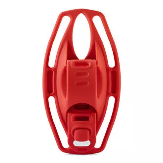 Držač za mobitel Bone Bike Tie 3, za bicikl, podesiva veličina, crveni, 4,7-7,2", silikonski, za pričvršćivanje na upravljač, crveni