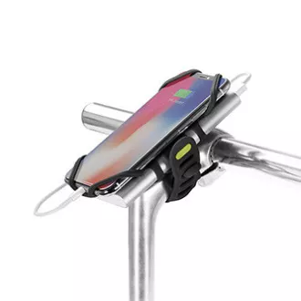 Bone Bike Tie 3 Pro Pack držač za mobitel i Power Bank, za bicikl, podesive veličine, crna, 4-6.5", silikon, za upravljač, crna Bone Bike Tie 3 Pro Pack držač za mobitel i Power Bank, za bicikl, podesive veličine, crna, 4-6.5", silikon, za upravljač, crna