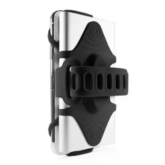 Bone Bike Tie 3 Pro Pack držač za mobitel i Power Bank, za bicikl, podesive veličine, crna, 4-6.5", silikon, za upravljač, crna Bone Bike Tie 3 Pro Pack držač za mobitel i Power Bank, za bicikl, podesive veličine, crna, 4-6.5", silikon, za upravljač, crna