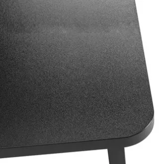 Stalak za monitor, prostor za tipkovnicu, brza montaža, crna, čelik, iveral, nosivost 20 kg, Powerton, ergo Stalak za monitor, prostor za tipkovnicu, brza montaža, crna, čelik, iveral, nosivost 20 kg, Powerton, ergo