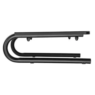 Postolje ispod monitora, prostor za tipkovnicu, crno, čelik-plastika, nosivost 20 kg, Powerton, ergo Postolje ispod monitora, prostor za tipkovnicu, crno, čelik-plastika, nosivost 20 kg, Powerton, ergo