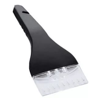 Strugalica za led crna, plastična, sa LED svjetlima, PRETPRODAJA