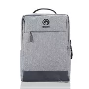 Ruksak za laptop 15,6", BA-03, sivi najlon, USB priključak za punjenje, Marvo, MALOPRODAJA
