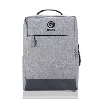 Ruksak za laptop 15,6", BA-03, sivi najlon, USB priključak za punjenje, Marvo, SNIŽENJE