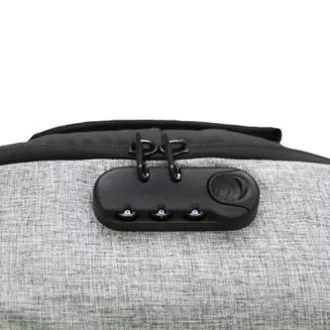 Ruksak za laptop 15,6", NB008, crno-sivi od poliestera/polietilena/najlona, nije ga lako ukrasti, RASPRODAJA Ruksak za laptop 15,6", NB008, crno-sivi od poliestera/polietilena/najlona, nije ga lako ukrasti, RASPRODAJA