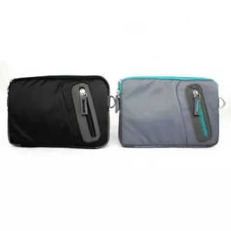 Torba za tablet 7", moderna, siva poliester, logo