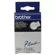 Brother originalna traka za pisač naljepnica, Brother, TC-203, plavi ispis/bijela pozadina, laminirana, 7,7 m, 12 mm
