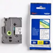 Brother originalna traka za pisač naljepnica, Brother, TZE-135, bijeli ispis/prozirna baza, laminirana, 8m, 12mm