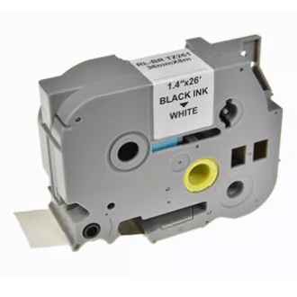 G&G kompatibilna traka za pisač naljepnica, za Brother, TZE-261, crni ispis/bijela baza, laminirana, 8 m, 36 mm