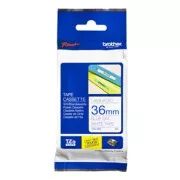 Brother originalna traka za pisač naljepnica, Brother, TZE-263, plavi ispis/bijela pozadina, laminirana, 8m, 36mm