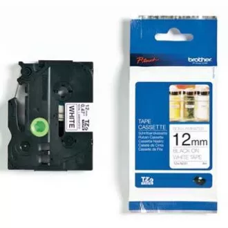 Brother originalna traka za pisač naljepnica, Brother, TZE-N231, crni ispis/bijela pozadina, nelaminirana, 8m, 12mm