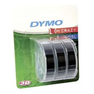 Dymo originalna traka za ispis naljepnica, Dymo, S0847730, crna podloga, 3m, 9mm, 3D, 1 blister/3 kom Dymo originalna traka za ispis naljepnica, Dymo, S0847730, crna podloga, 3m, 9mm, 3D, 1 blister/3 kom