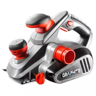 Planer Graphite 59G678, električni (kabel), 850W, 16500rpm, 82mm, 3mm, 0-12mm, ergonomski oblik Planer Graphite 59G678, električni (kabel), 850W, 16500rpm, 82mm, 3mm, 0-12mm, ergonomski oblik