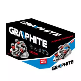 Planer Graphite 59G680, električni (kabel), 1300W, 16000rpm, 110mm, 3.5mm, 0-14mm, ergonomski oblik Planer Graphite 59G680, električni (kabel), 1300W, 16000rpm, 110mm, 3.5mm, 0-14mm, ergonomski oblik