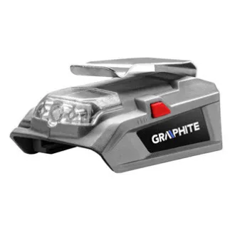 USB punjač i svjetiljka, 18V, Energy+, Graphite