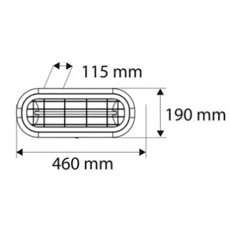 Infracrveni radijator (grijač) NEO TOOLS 90-032, 2000W, IP55, Low Glare Amber Lamp, za grijanje podova i prostora skladišta i gradilišta