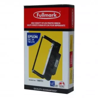 Kompatibilan s Fullmarkom. traka za kase, ERC 30, ERC 34, crna, za Epson TM-270, TM-300 Kompatibilan s Fullmarkom. traka za kase, ERC 30, ERC 34, crna, za Epson TM-270, TM-300