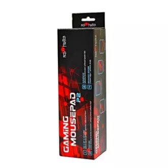 Podloga za miš, P2-XL, gaming, crno-crvena, 78 x 27 x 0,4 cm, Red Fighter