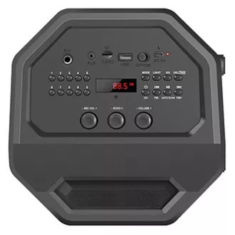 Defender zvučnik Rage, Li-Ion, 2.0, 50W, crni, kontrola glasnoće, LED pozadinsko osvjetljenje, BT 5.0, TWS, daljinski upravljač, 45Hz