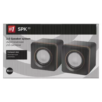 Defender zvučnici SPK-33, 2.0, 5W, crni, kompaktne veličine Defender zvučnici SPK-33, 2.0, 5W, crni, kompaktne veličine