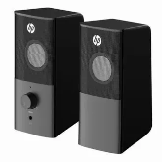 HP zvučnici DHS-2101, 2.0, 6W, crni, kontrola glasnoće, stolni, 3.5 mm priključak (USB), RASPRODAJA