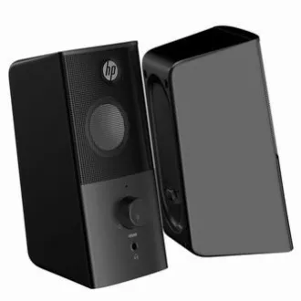 HP zvučnici DHS-2101, 2.0, 6W, crni, kontrola glasnoće, stolni, 3.5 mm priključak (USB), RASPRODAJA