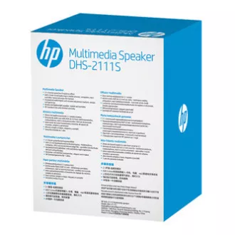 HP zvučnici DHS-2111S, 2.1, 11W, crni, kontrola glasnoće, plastika HP zvučnici DHS-2111S, 2.1, 11W, crni, kontrola glasnoće, plastika