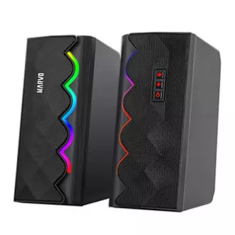 Marvo zvučnici SG-269, 6W, crni, Bluetooth, osvjetljenje