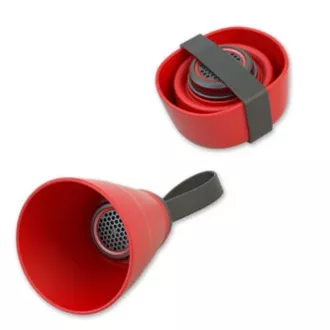 YZSY Bluetooth zvučnik SALI, 1.0, 3W, crveni, kontrola glasnoće, sklopivi, vodootporan, NA AKCIJI