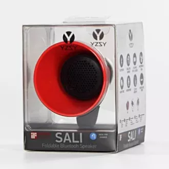 YZSY Bluetooth zvučnik SALI, 1.0, 3W, crveni, kontrola glasnoće, sklopivi, vodootporan, NA AKCIJI