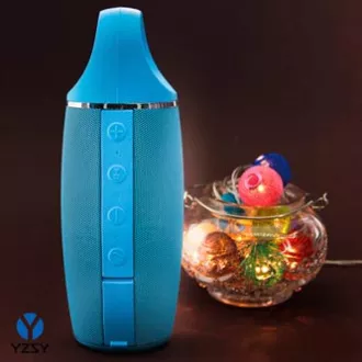 YZSY Bluetooth zvučnik FLABO, 2x5W, plavi, kontrola glasnoće, DOSTAVA
