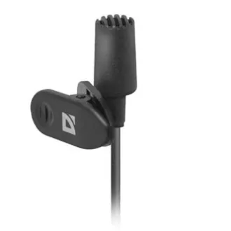 Defender, mikrofon na klip, MIC-109, bez kontrole glasnoće, crni, handsfree Defender, mikrofon na klip, MIC-109, bez kontrole glasnoće, crni, handsfree