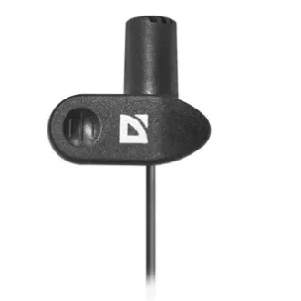 Defender, mikrofon na klip, MIC-109, bez kontrole glasnoće, crni, handsfree Defender, mikrofon na klip, MIC-109, bez kontrole glasnoće, crni, handsfree