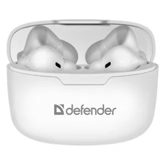 Defender Twins 903, slušalice s mikrofonom, bežične, bijele, in-ear, BT 5.0, TWS, tip punjača Bluetooth, AKCIJA