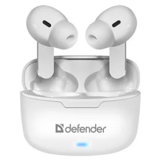Defender Twins 903, slušalice s mikrofonom, bežične, bijele, in-ear, BT 5.0, TWS, tip punjača Bluetooth, AKCIJA
