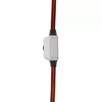 Defender Warhead G-120 gamerske slušalice s mikrofonom, žičane, bijelo-crvene, 2x 3,5 mm priključak