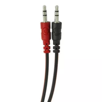 Defender Warhead G-120 gamerske slušalice s mikrofonom, žičane, bijelo-crvene, 2x 3,5 mm priključak