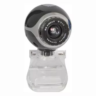 Defender C-090 web kamera, crna 0.3 Mpix, USB 2.0, za prijenosno računalo/LCD